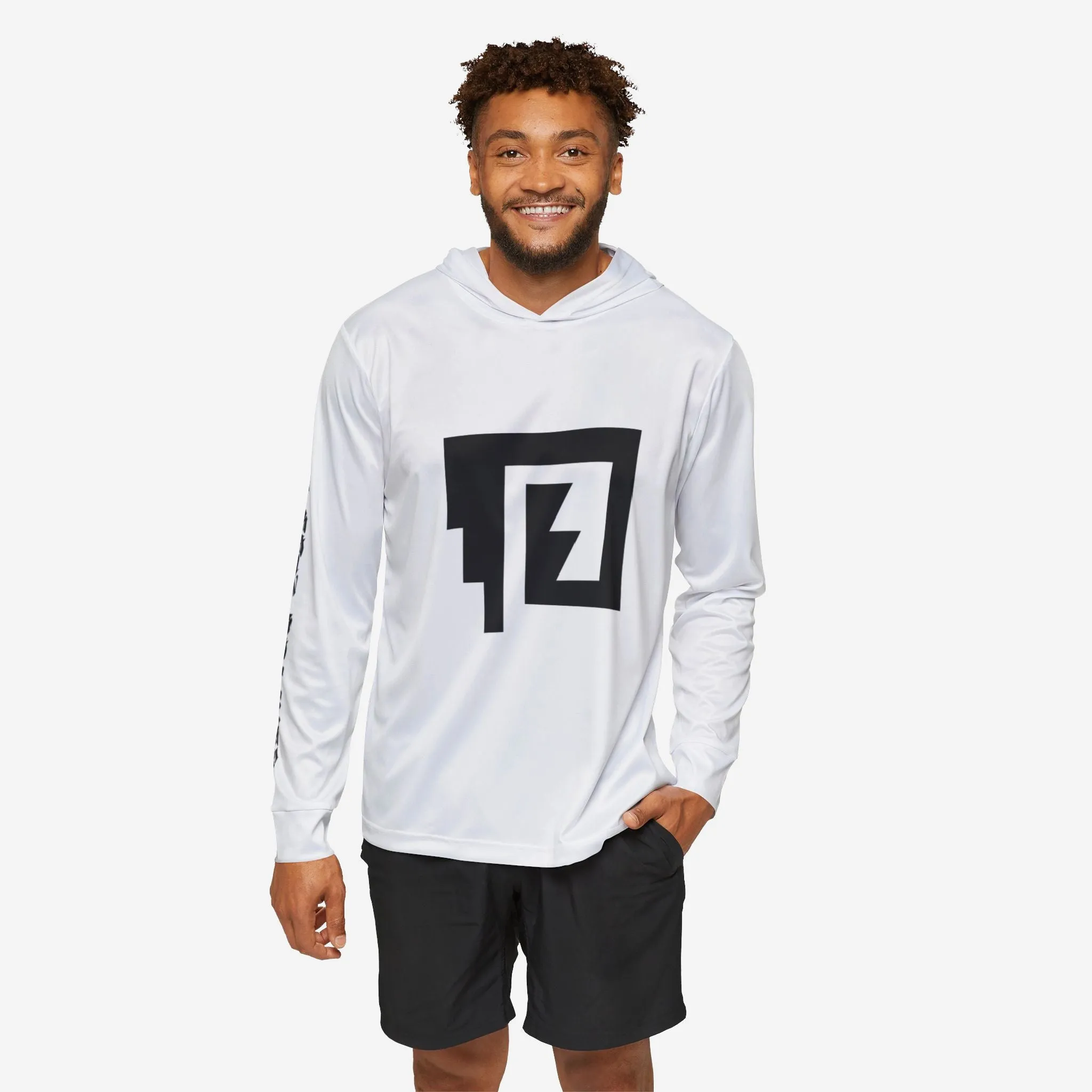 Blue Rain Warmup Hoodie