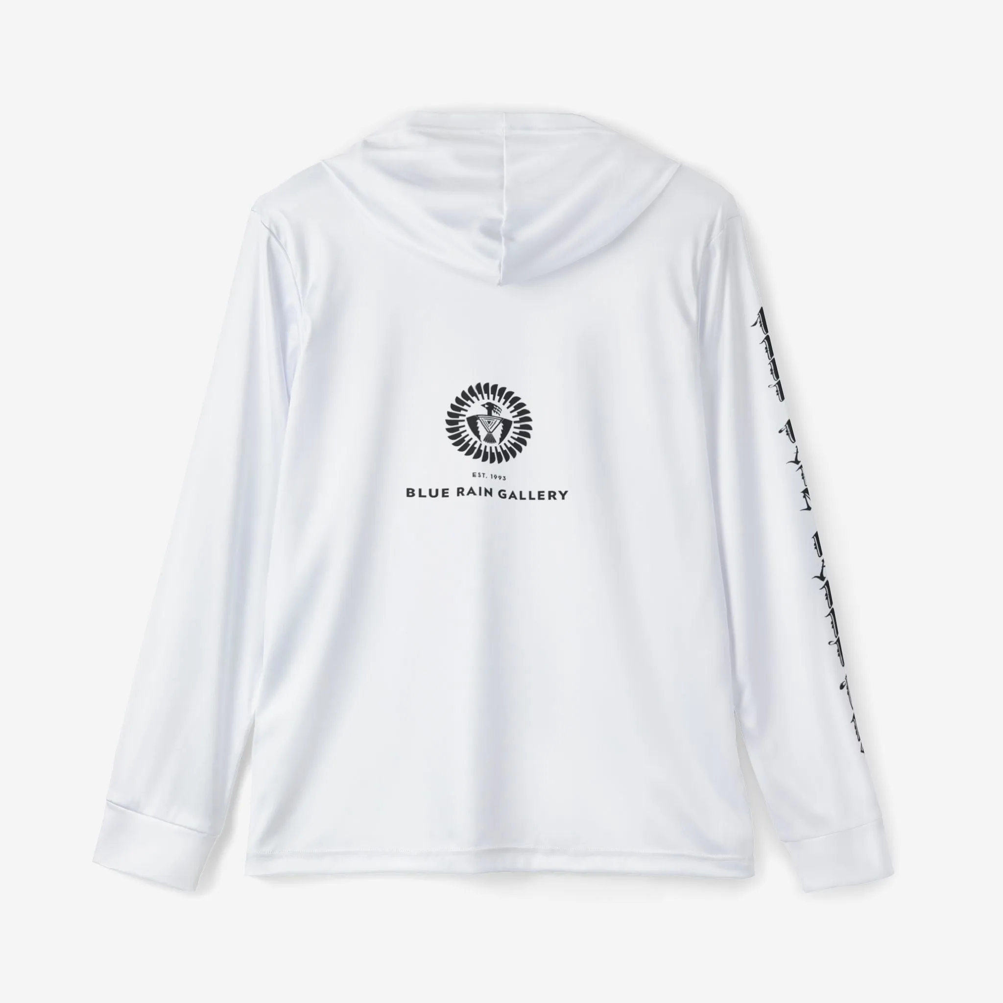 Blue Rain Warmup Hoodie