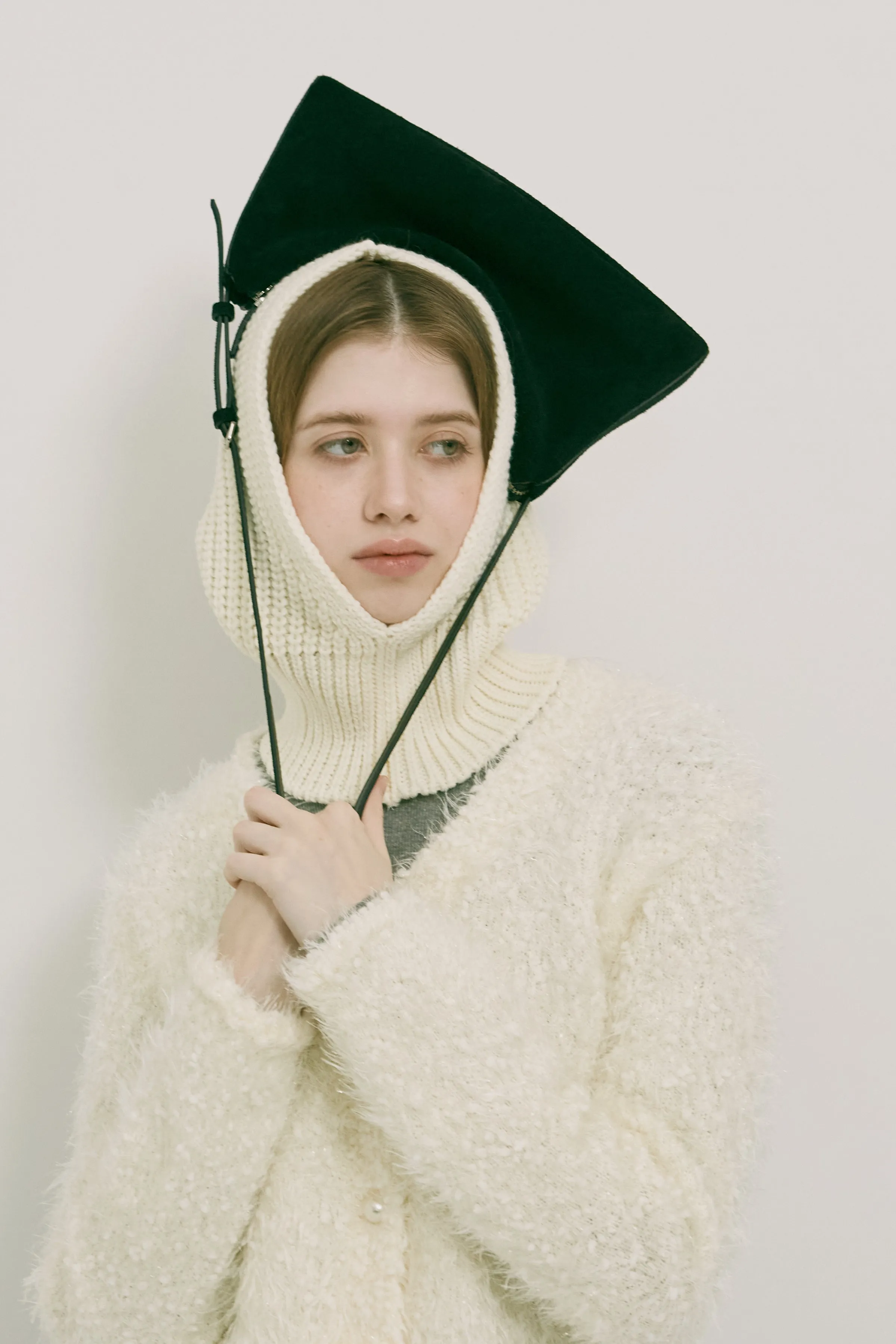 Cosmo Shoulder Bag Suede Black