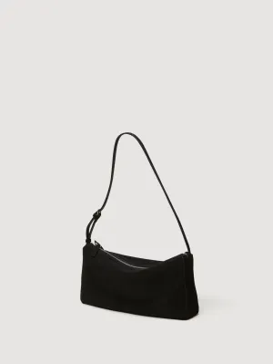 Cosmo Shoulder Bag Suede Black