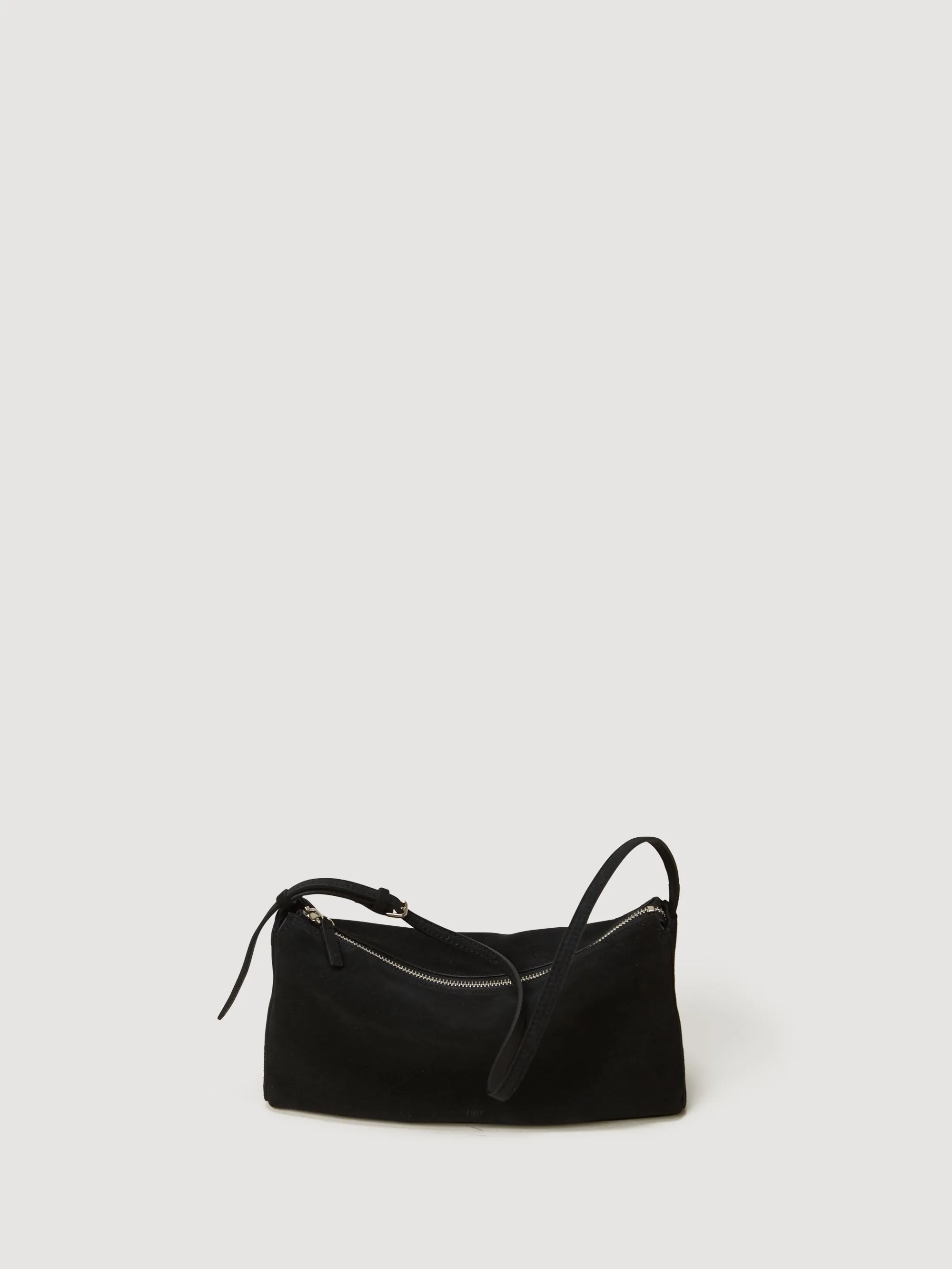 Cosmo Shoulder Bag Suede Black