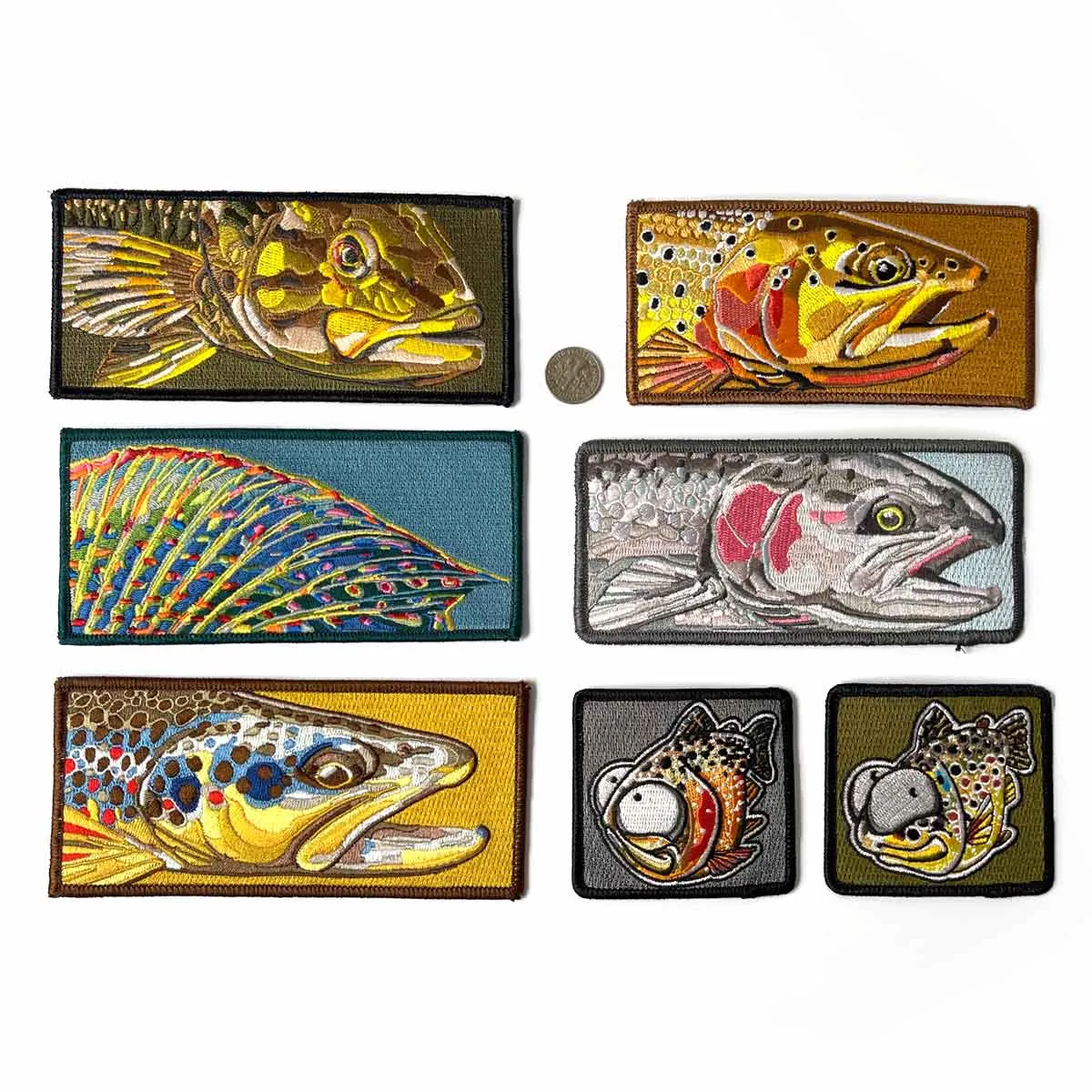 Cutthroat Trout Art-Patch by Andrea Larko