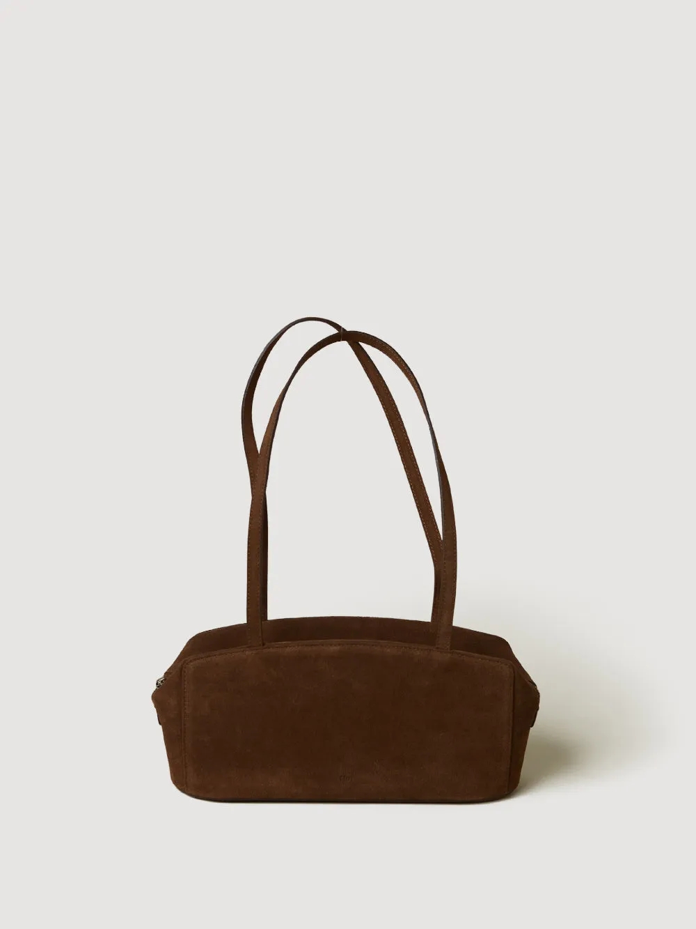 Dahlia Shoulder Bag Suede Brown