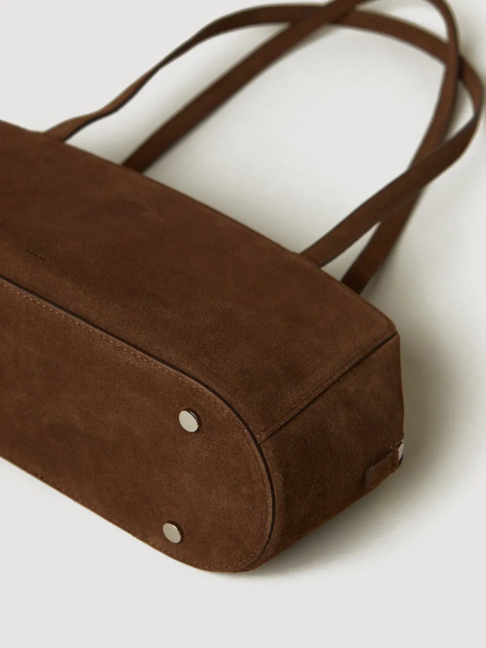 Dahlia Shoulder Bag Suede Brown
