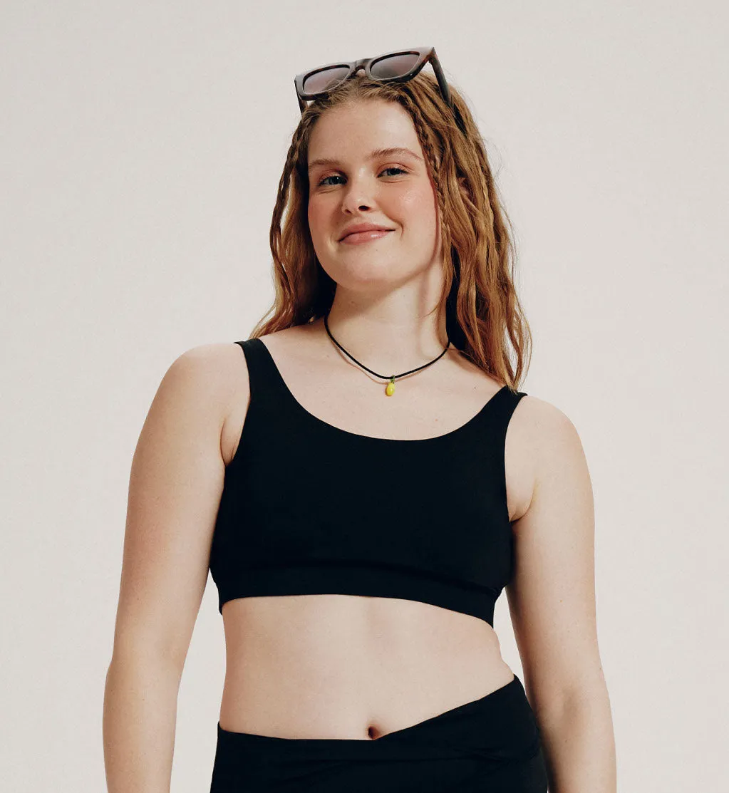Double Scoop Bikini Top