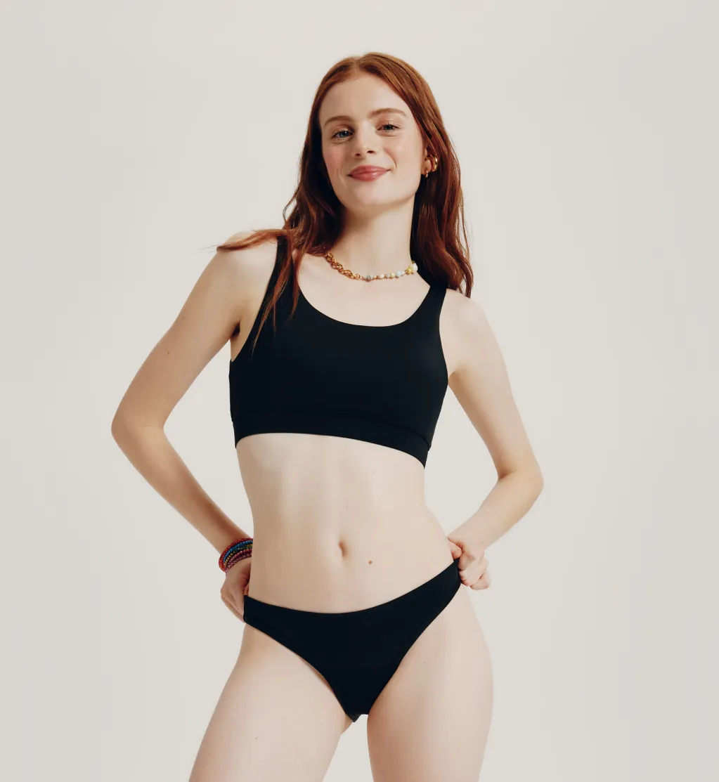 Double Scoop Bikini Top