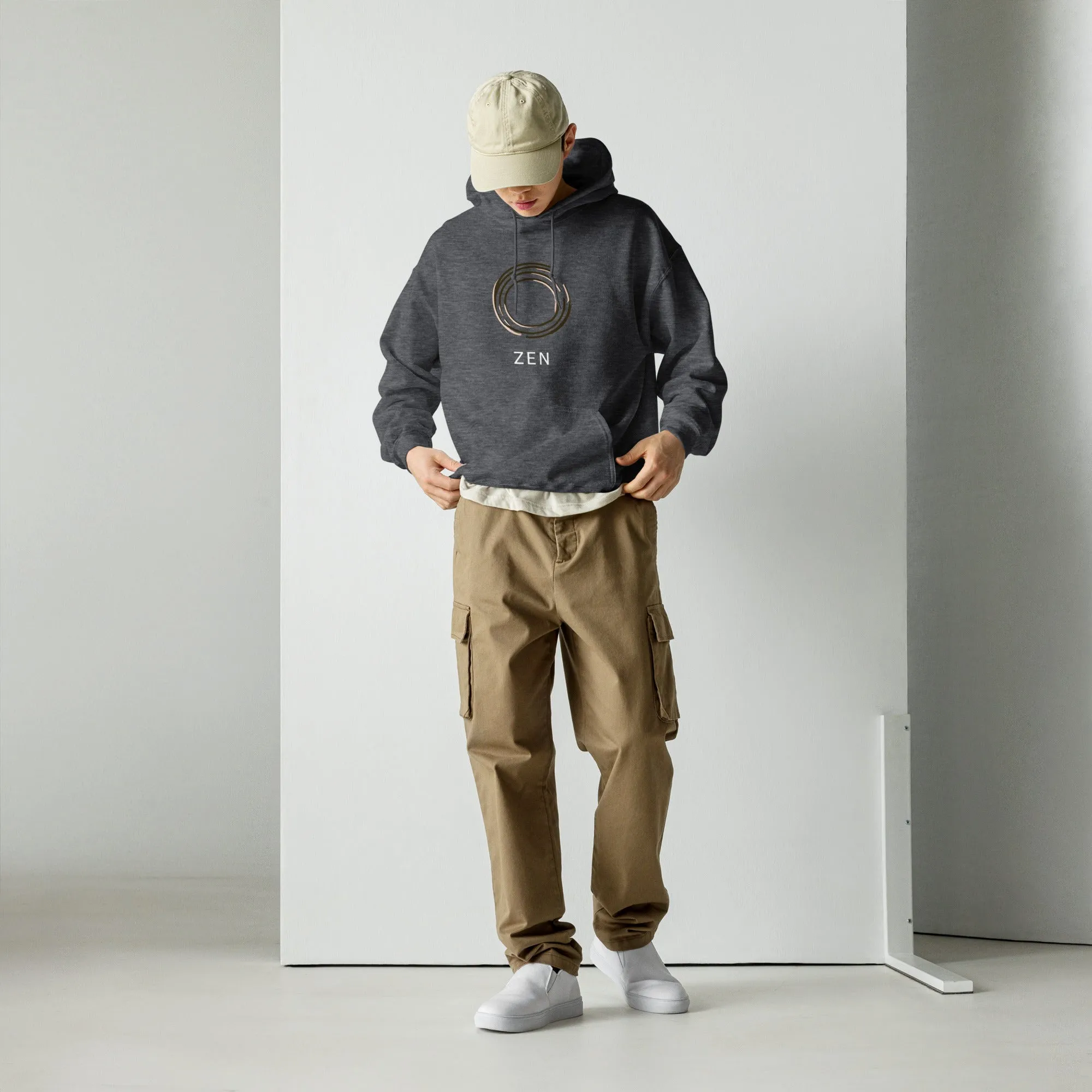DUO MODERN "Zen Circle" Unisex Hoodie