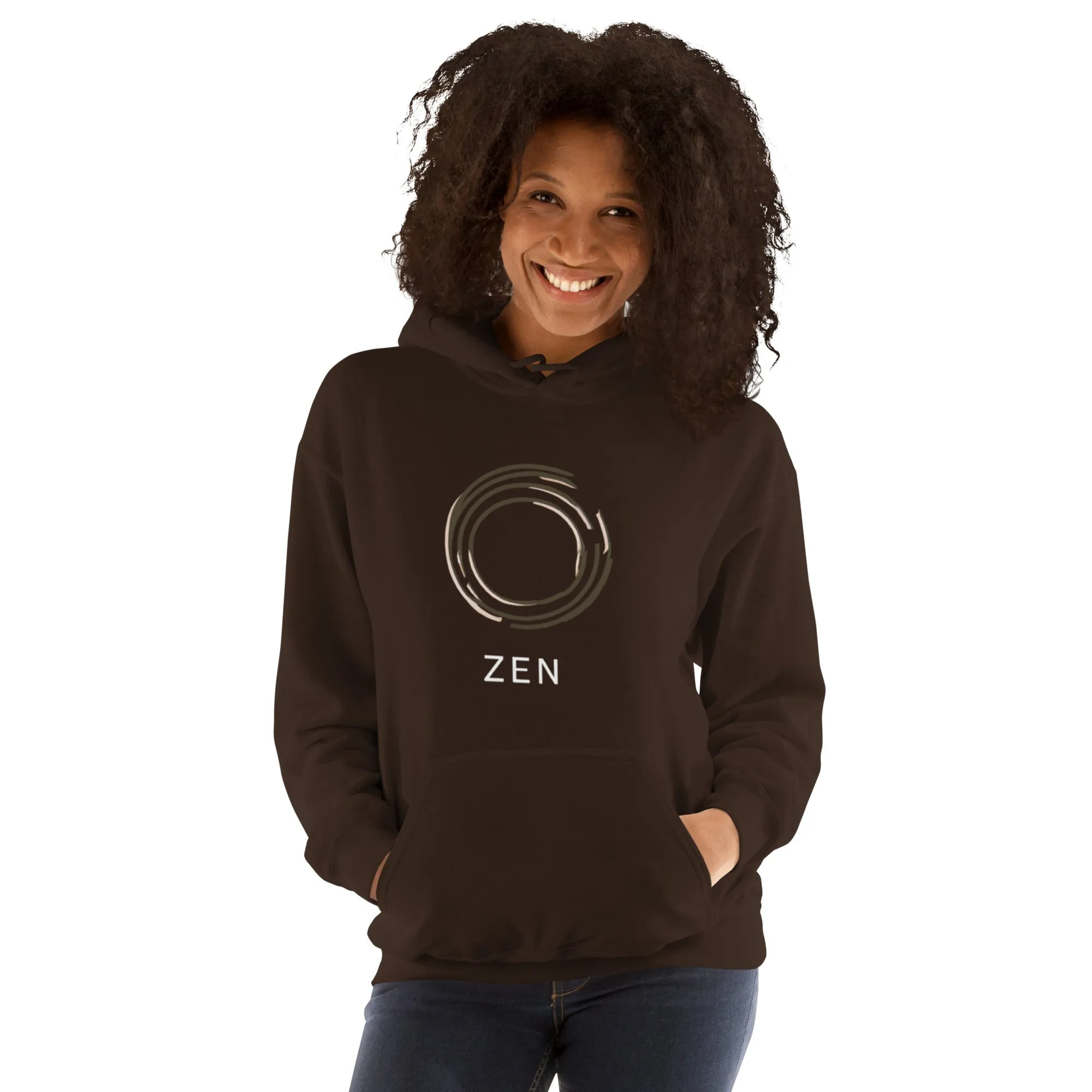 DUO MODERN "Zen Circle" Unisex Hoodie