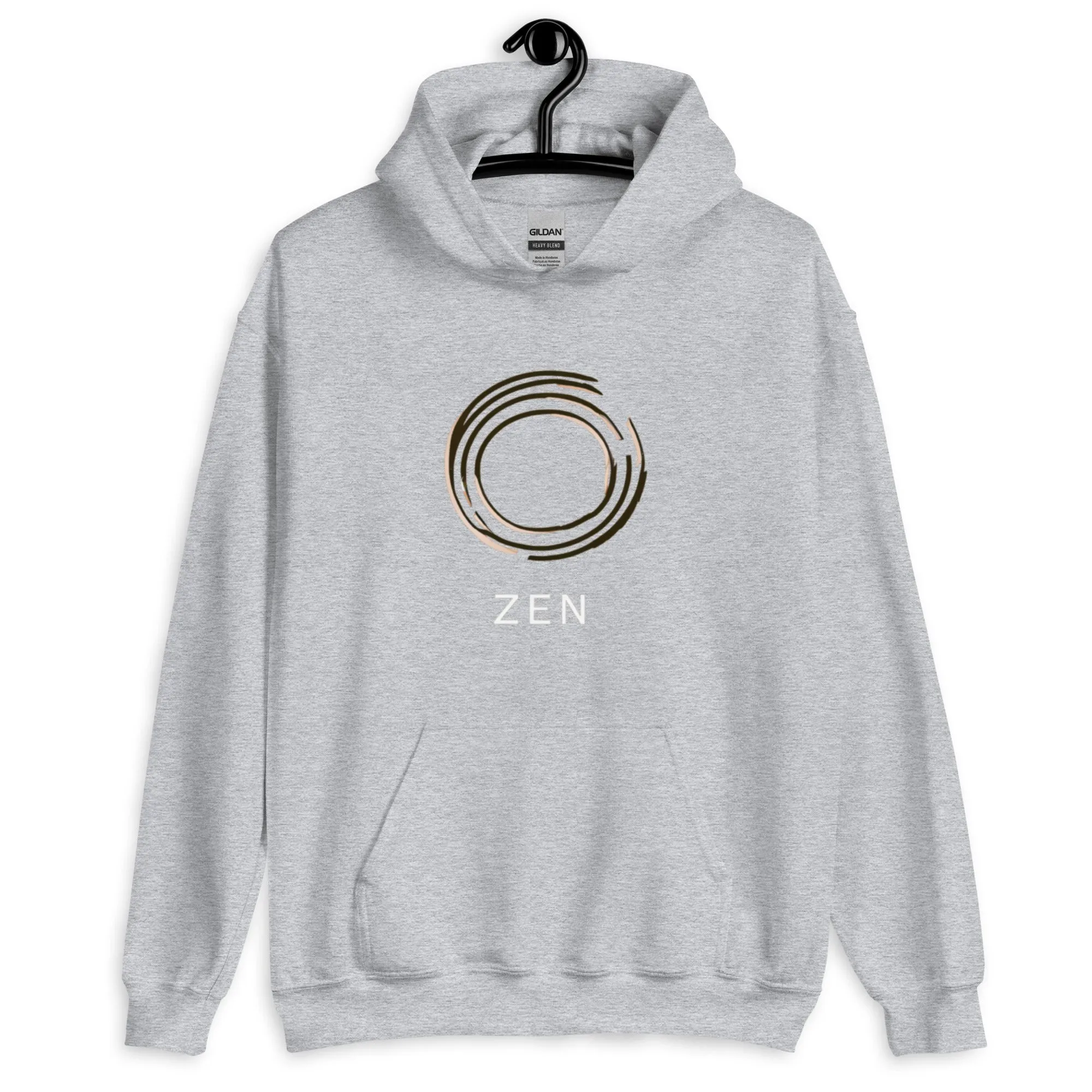 DUO MODERN "Zen Circle" Unisex Hoodie