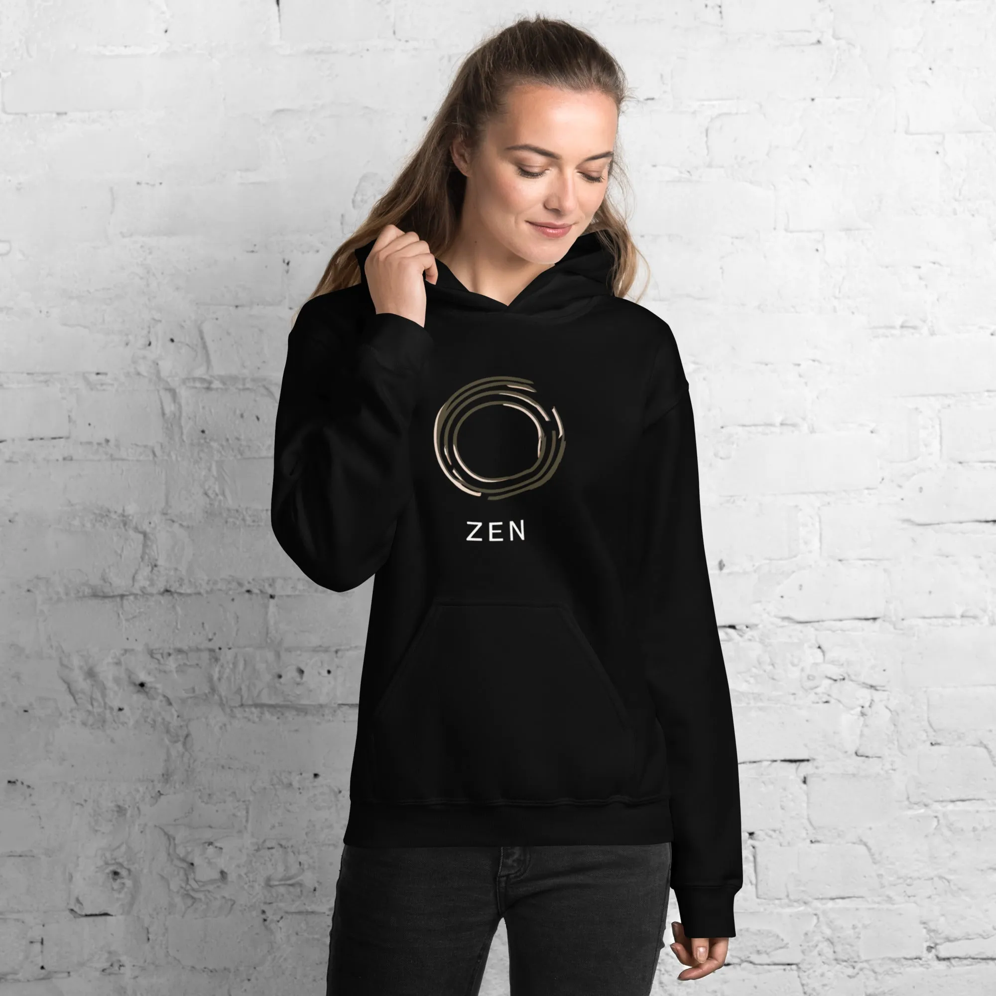DUO MODERN "Zen Circle" Unisex Hoodie