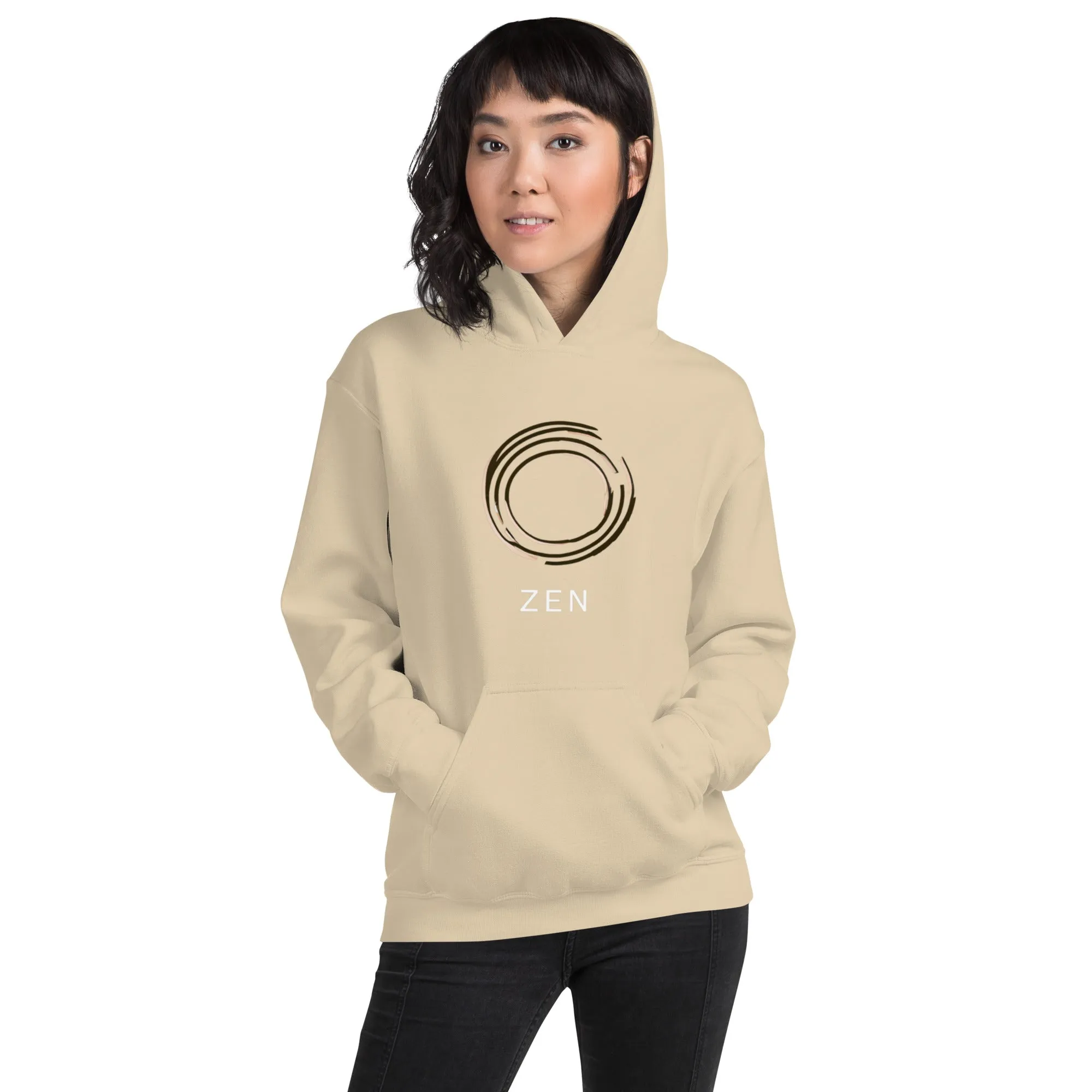 DUO MODERN "Zen Circle" Unisex Hoodie