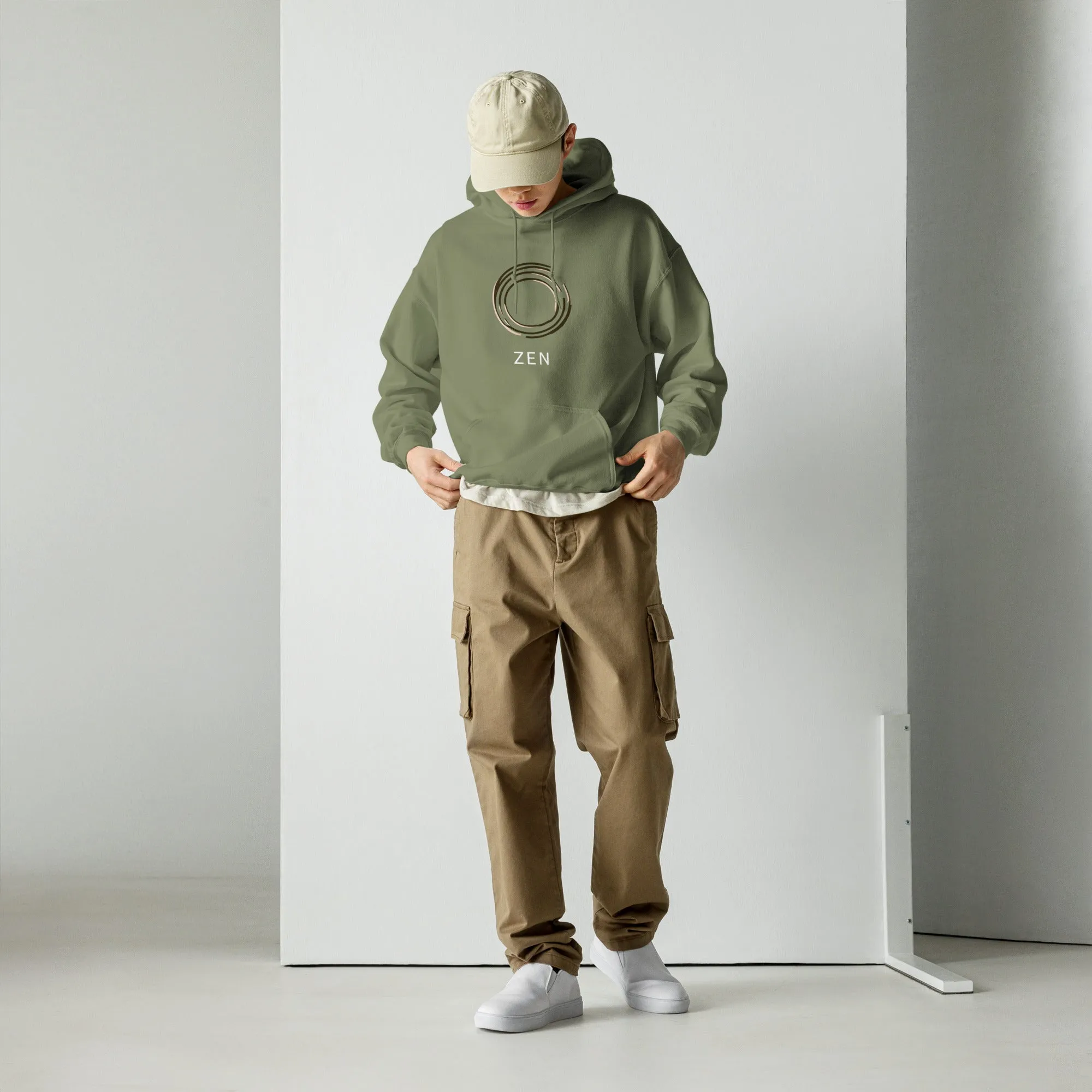 DUO MODERN "Zen Circle" Unisex Hoodie