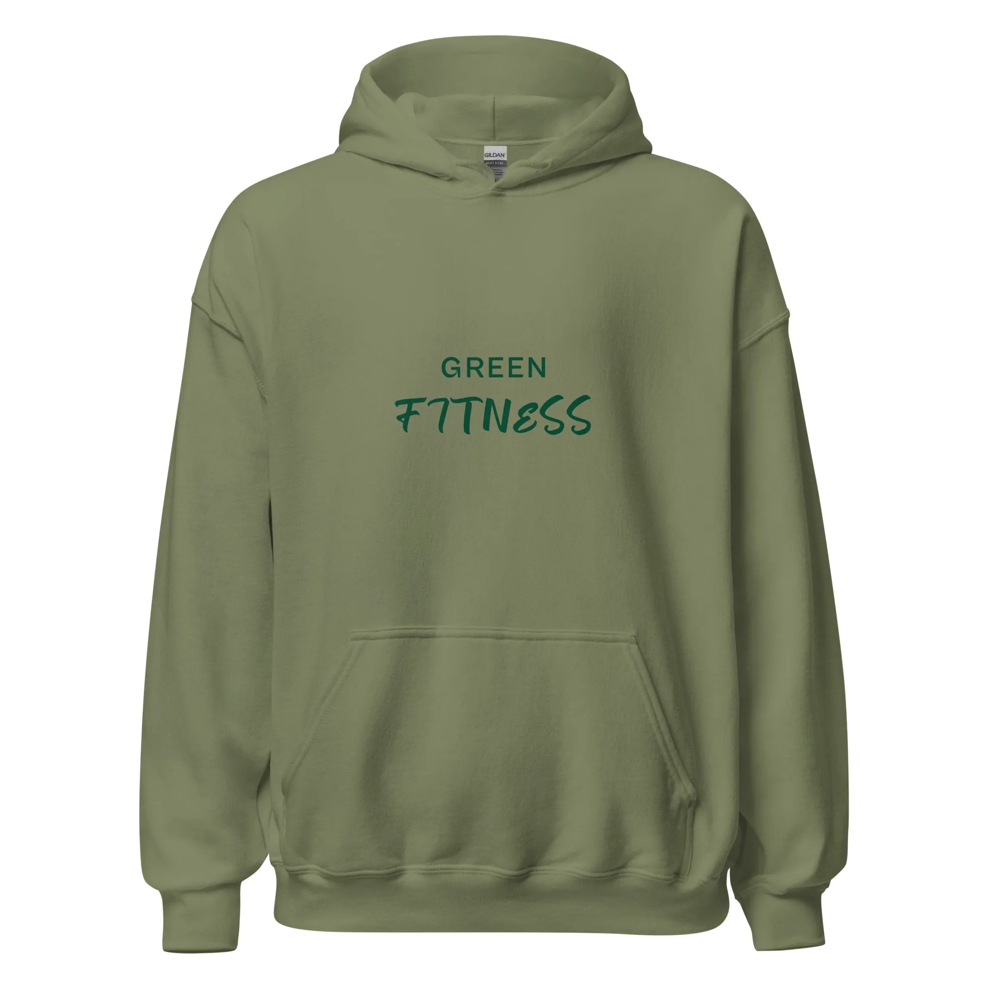 Green Fitness Unisex Hoodie