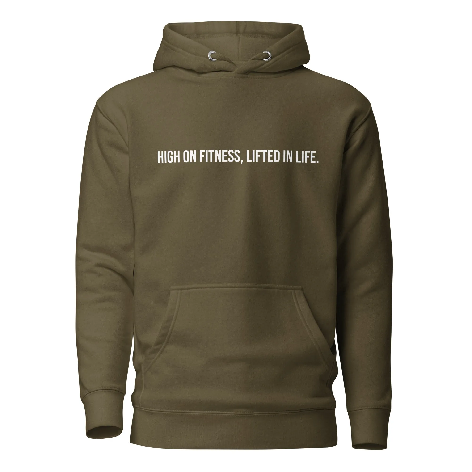 High On Fitness Lifted In Life Unisex Hoodie