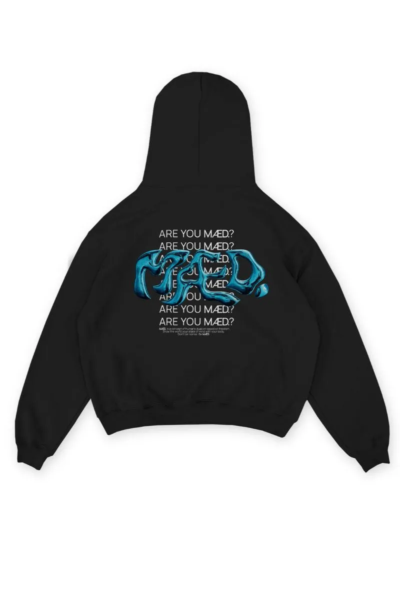 MÆD Liquid Hoodie - Black