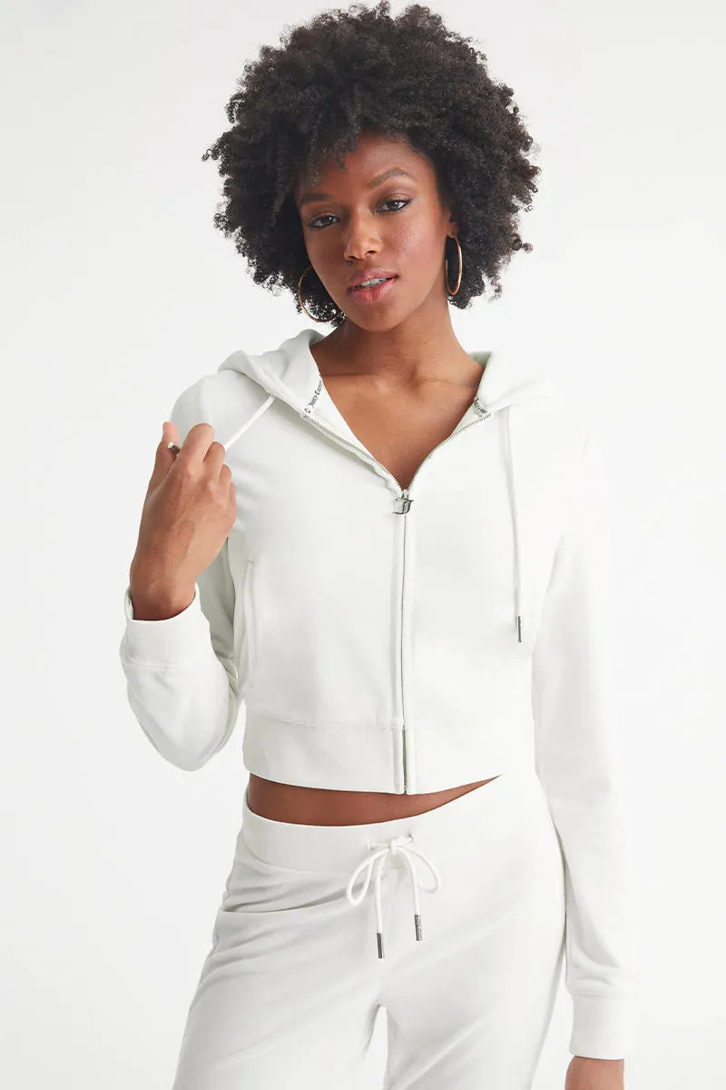OG Big Bling Velour Hoodie - Angel