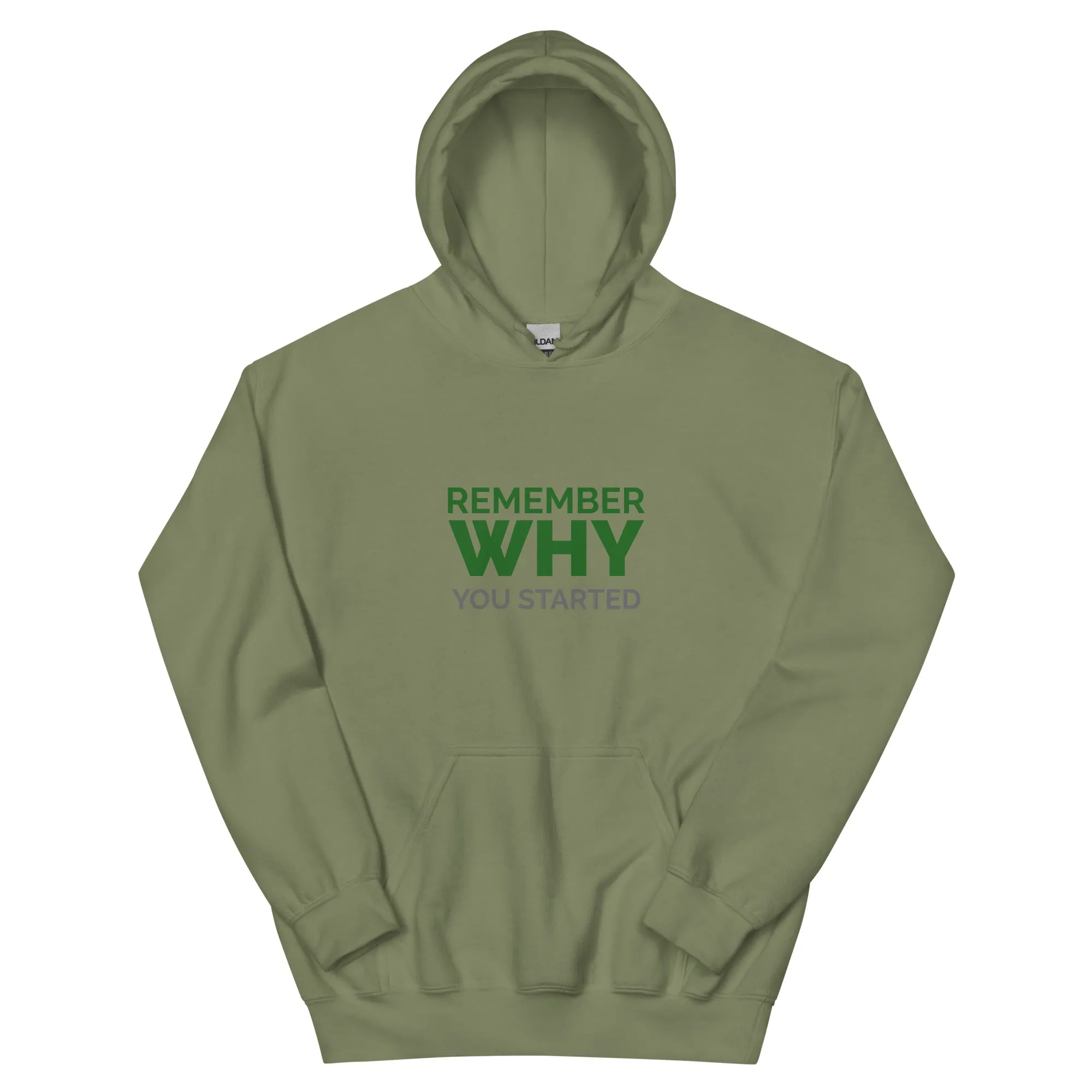 Remember Why You Started Unisex Hoodie