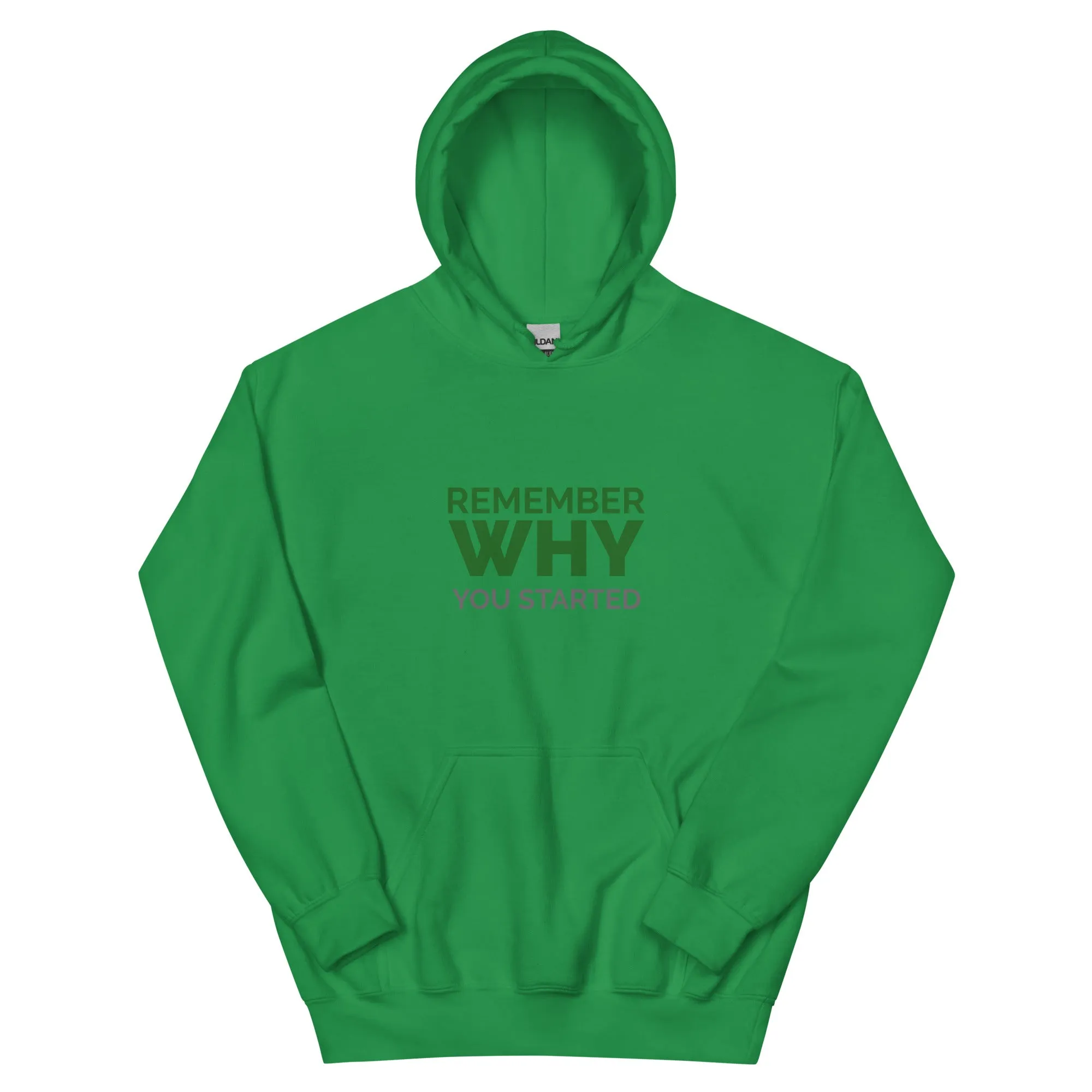 Remember Why You Started Unisex Hoodie