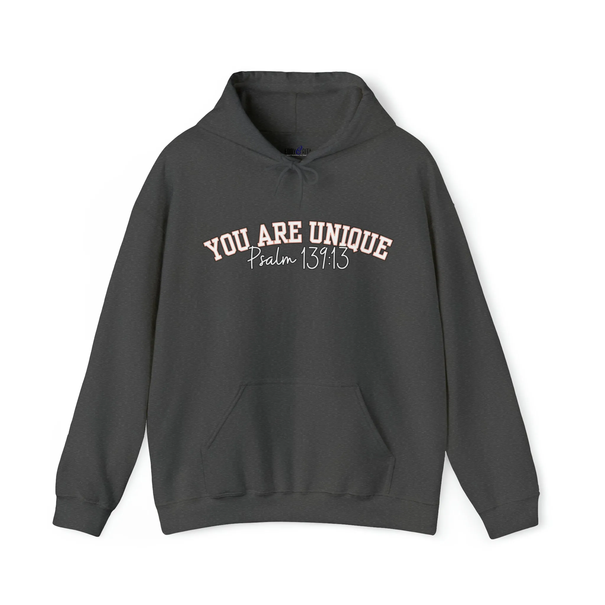 Women's Hoodie with 'You Are Unique - Psalm 139:13' Affirmation