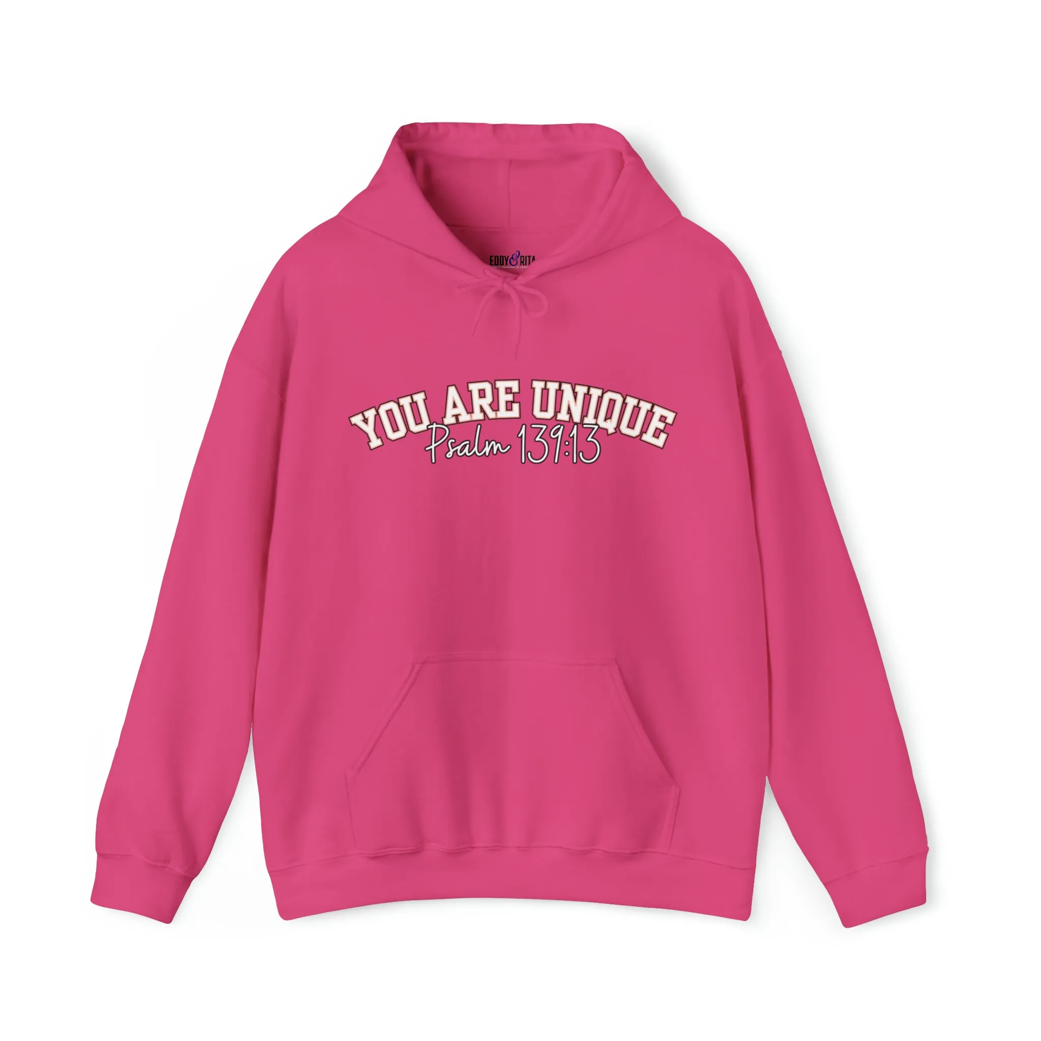 Women's Hoodie with 'You Are Unique - Psalm 139:13' Affirmation