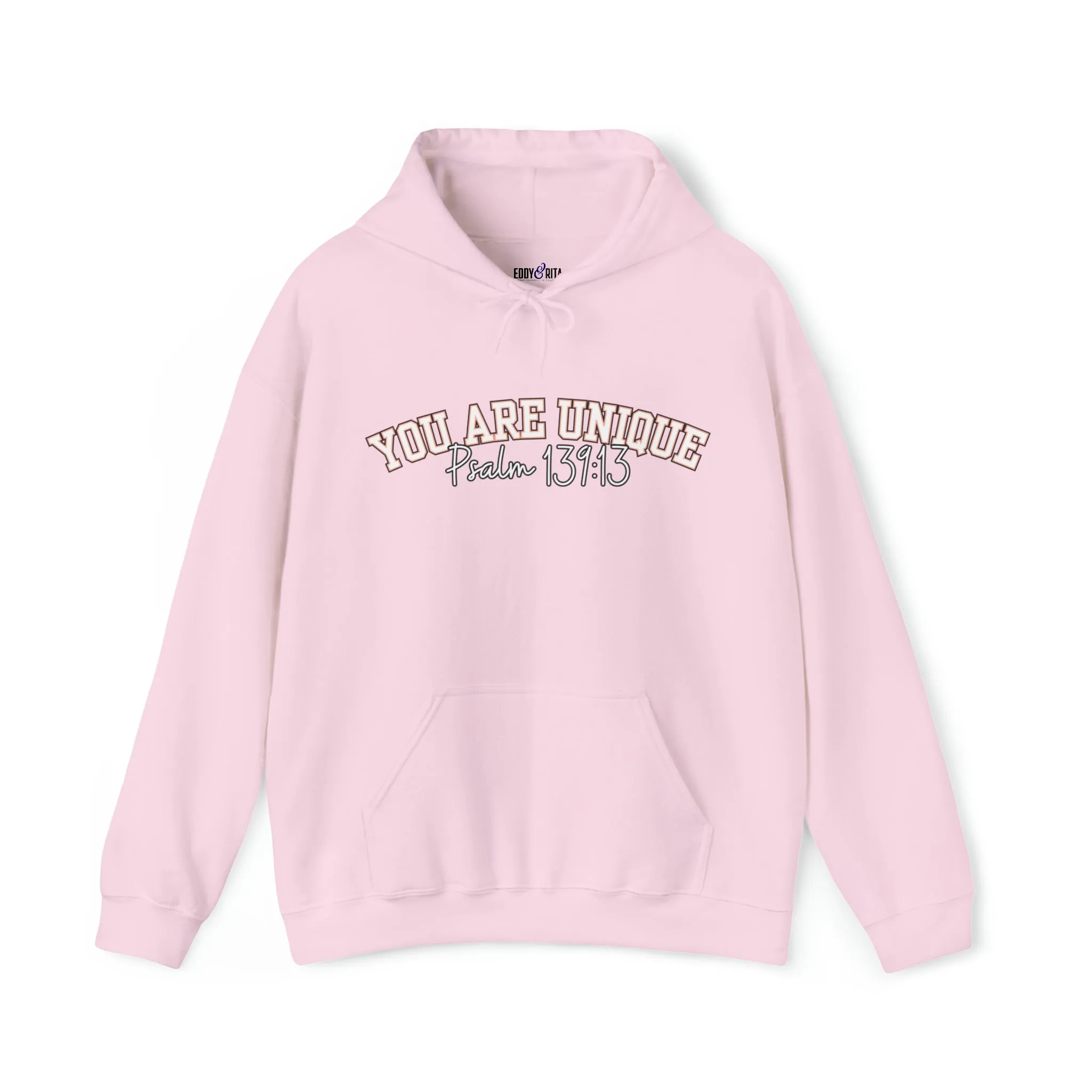 Women's Hoodie with 'You Are Unique - Psalm 139:13' Affirmation