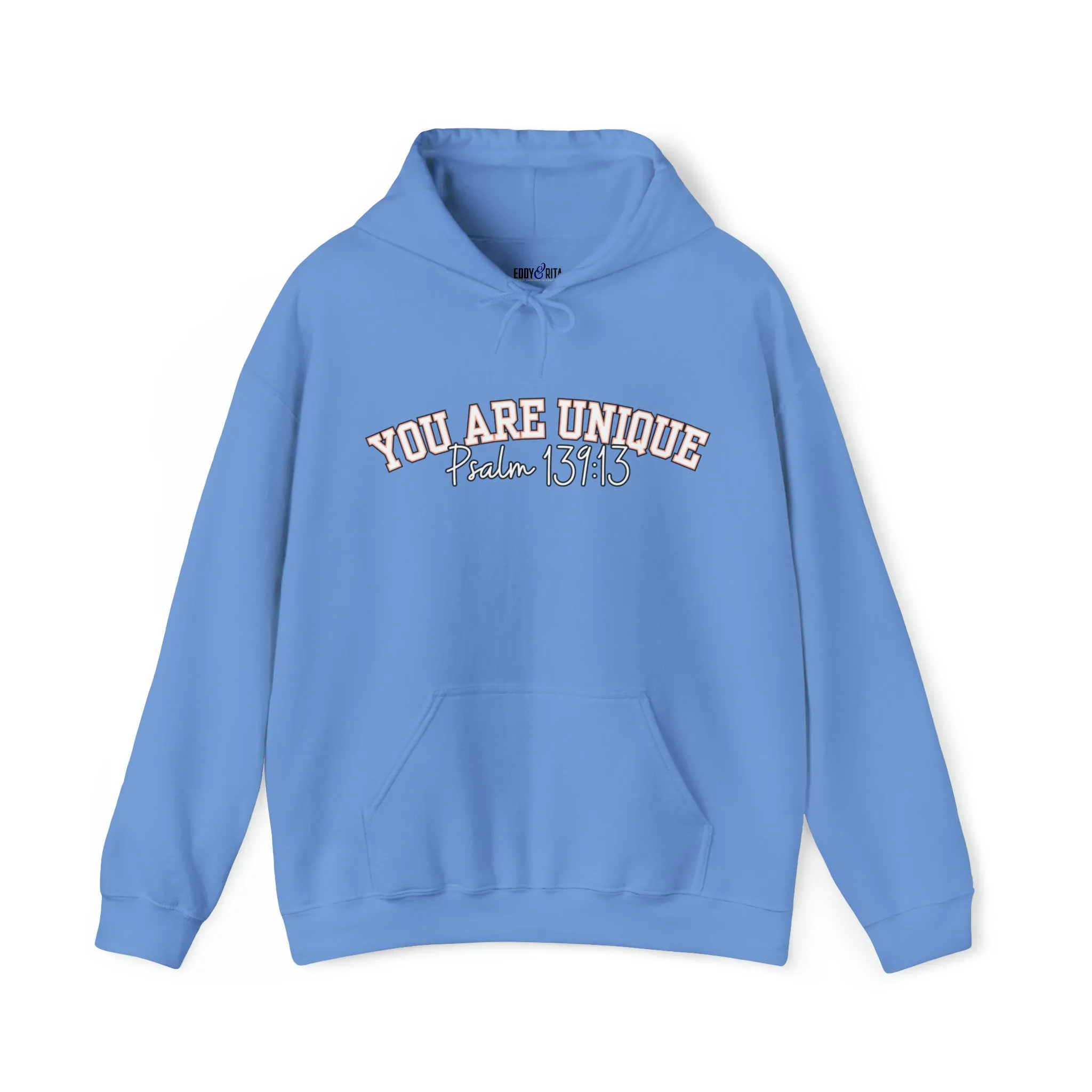 Women's Hoodie with 'You Are Unique - Psalm 139:13' Affirmation