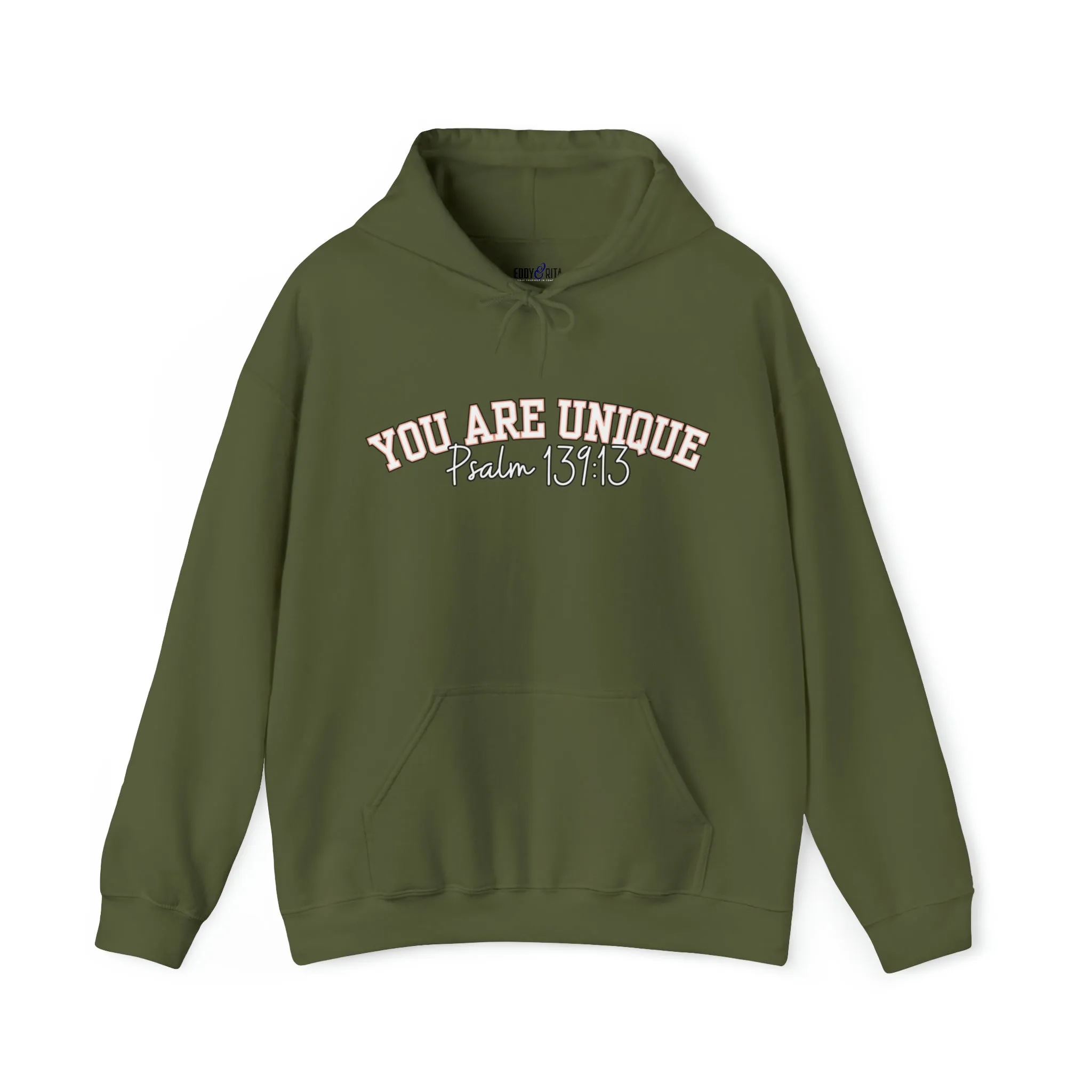 Women's Hoodie with 'You Are Unique - Psalm 139:13' Affirmation