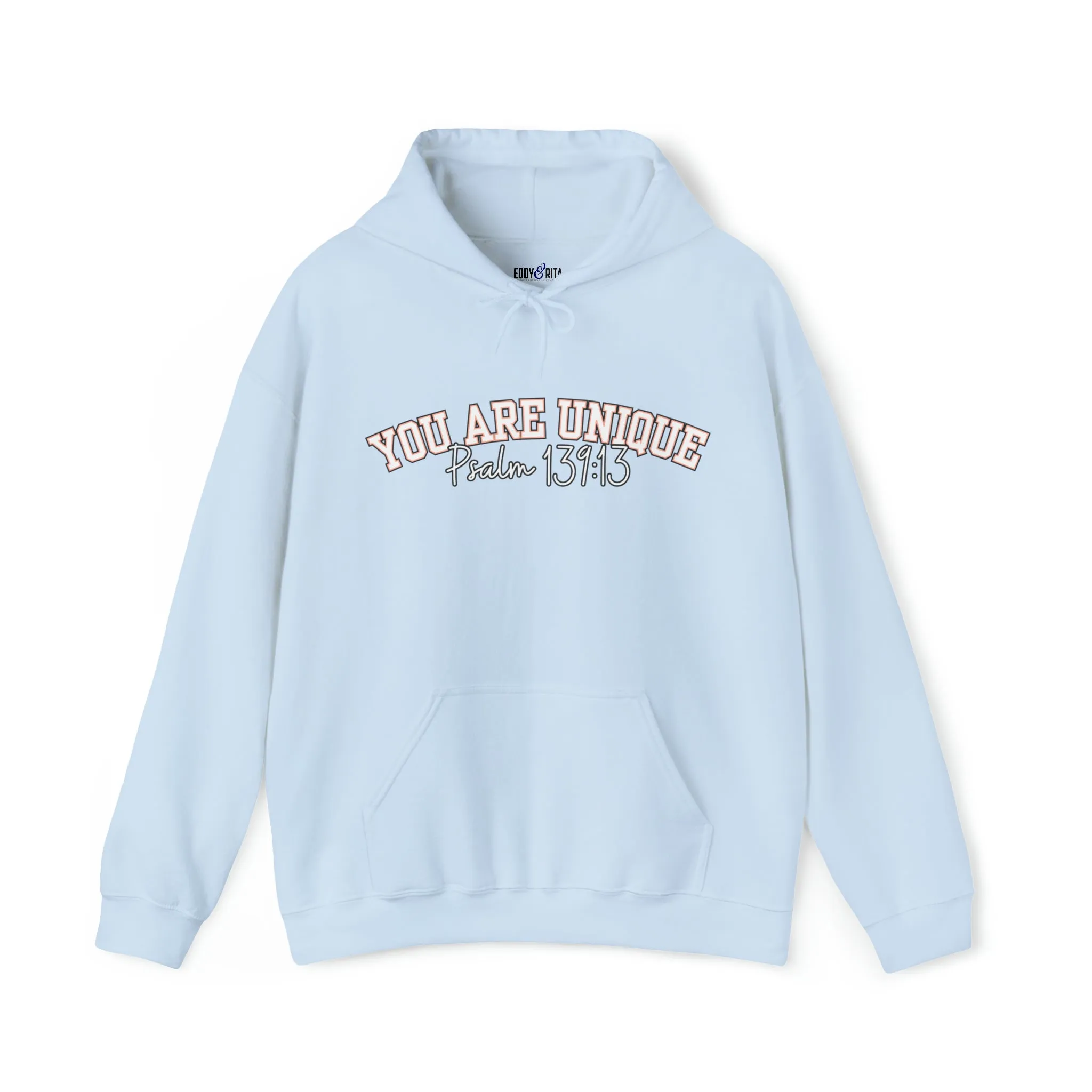 Women's Hoodie with 'You Are Unique - Psalm 139:13' Affirmation