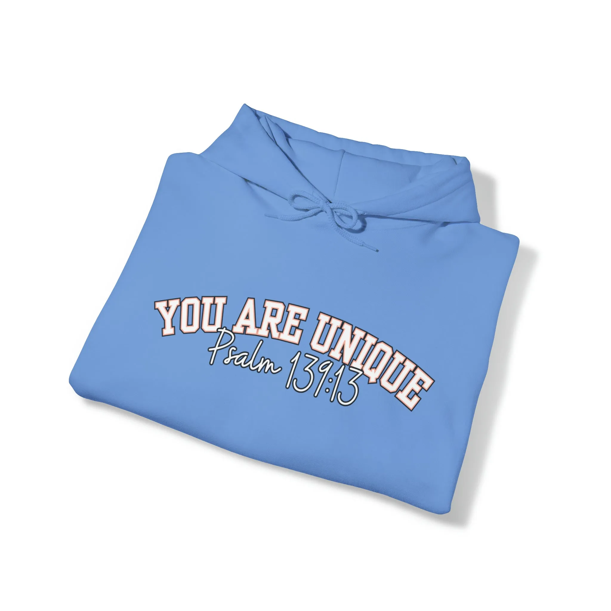 Women's Hoodie with 'You Are Unique - Psalm 139:13' Affirmation