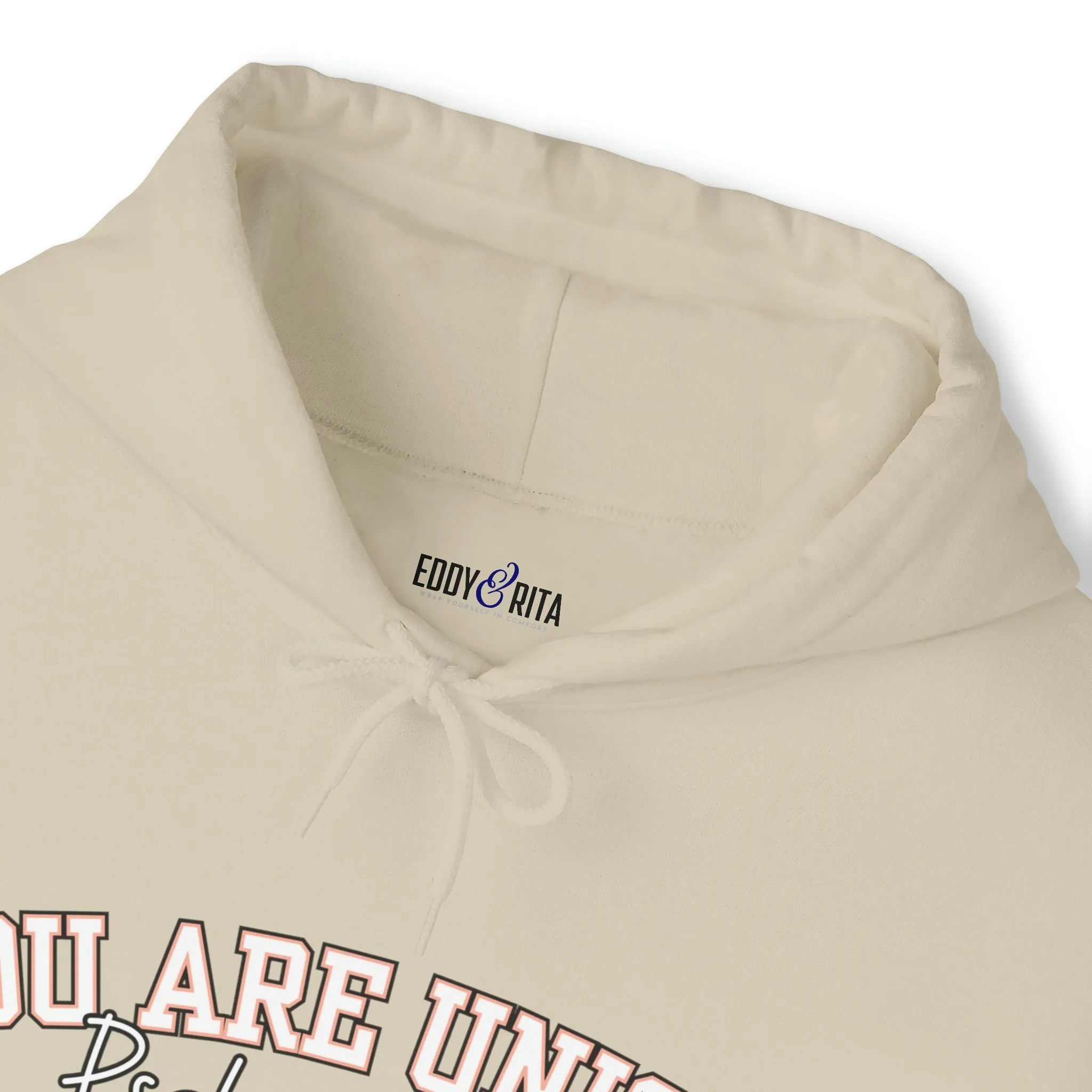 Women's Hoodie with 'You Are Unique - Psalm 139:13' Affirmation