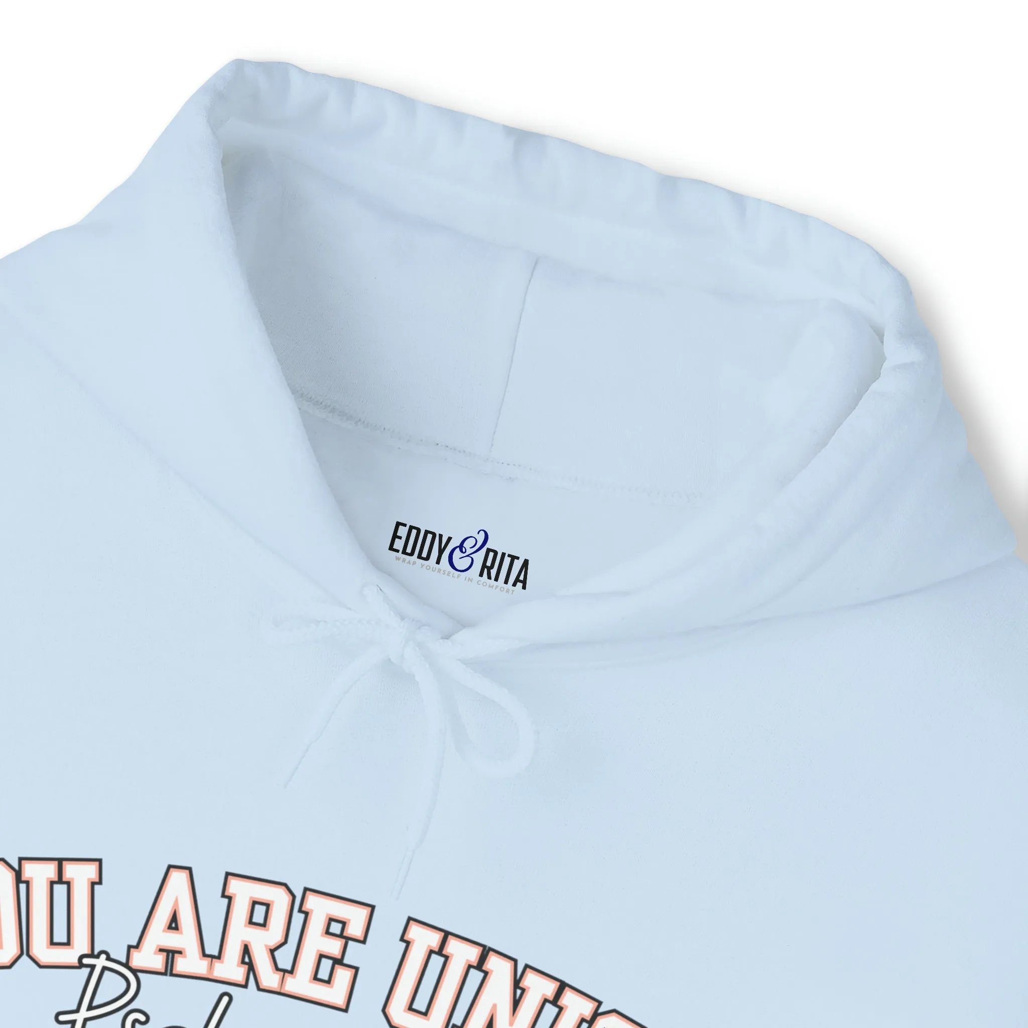 Women's Hoodie with 'You Are Unique - Psalm 139:13' Affirmation