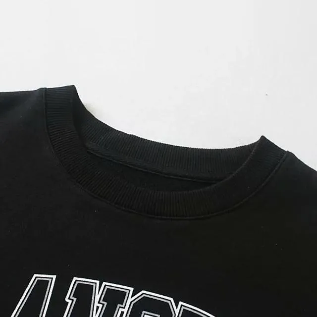 Women's Sweatshirt Graphic Text Los Angeles